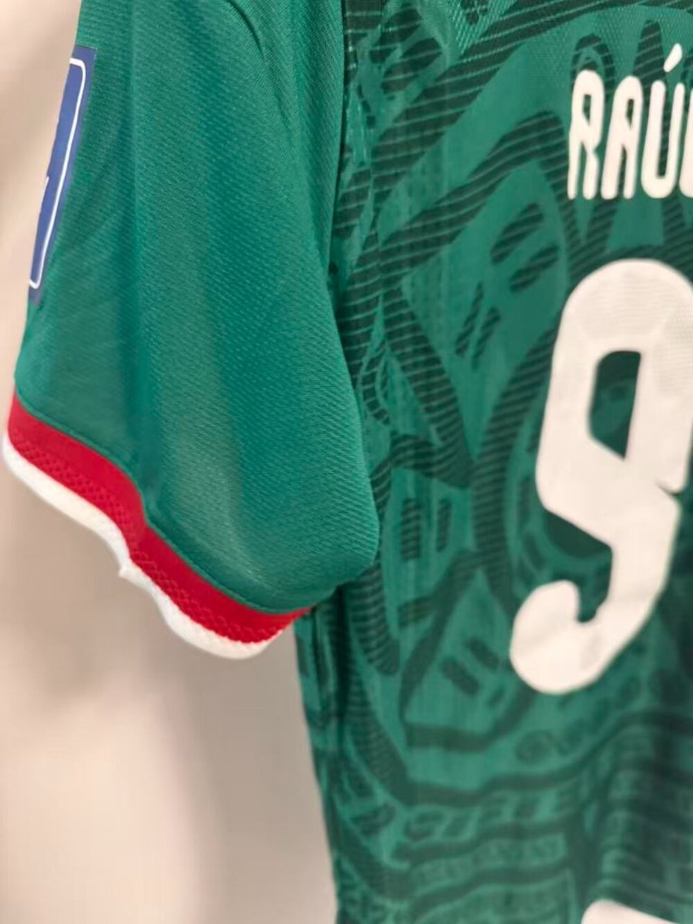 2026 World Cup Mexico Football Shirt #9 Green Fan Jersey NWT - Picture 5 of 8